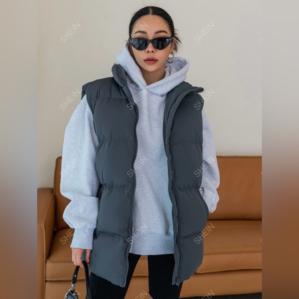 Oversized Puffer Vest ✨